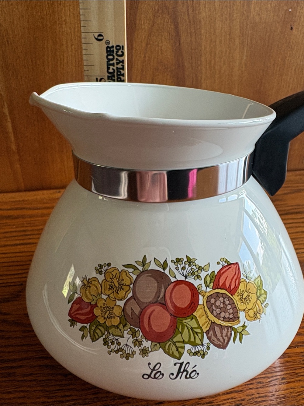 🍂 Corning Ware Spice of Life Teapot. P-104. 6 cup. - Picture 11 of 12
